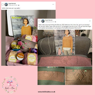 Feb 2022 Ladies Box Knit in a Box