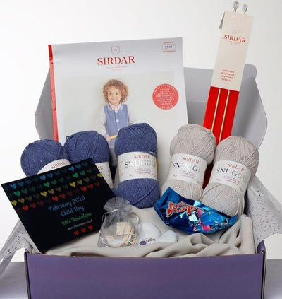 February 2020 Children-Boy Box On Sale Now! Buy Today Whilst Stocks Last! Knit in a Box
