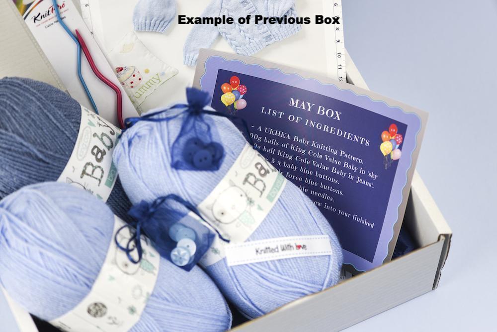 Girls- Childrens Bi-Monthly Knitting Subscription Box New! (comes every two months) KNIT in a BOX
