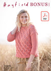 Hayfield 10010 Ladies Sweater in Bonus Chunky (PDF) Knit in a Box
