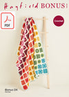 Hayfield 10119 Crochet Blanket in Bonus DK (PDF) Knit in a Box