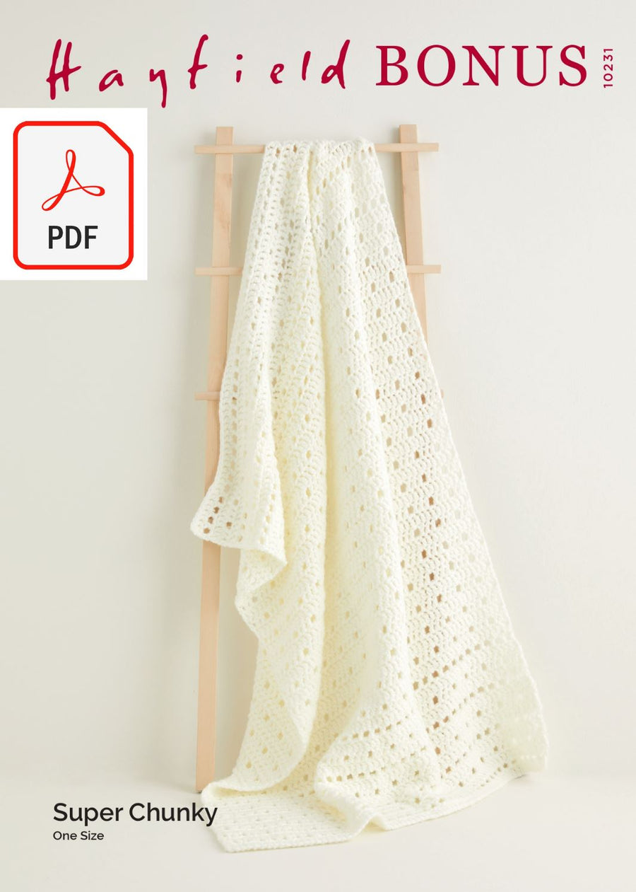 Hayfield 10231 Bonus Super Chunky DK (PDF) Knit in a Box 