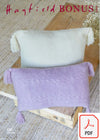 Hayfield 10263 Cushion in Bonus DK (PDF) Knit in a Box