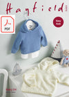 Hayfield 5223 Hooded Sweater in Hayfield Baby DK (PDF) Knit in a Box 