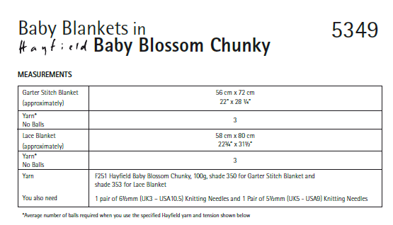 Baby best sale blanket measurements