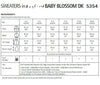 Hayfield 5354 Babie Sweaters in Baby Blossom DK (PDF) Knit in a Box
