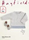 Hayfield 5418 Top in Baby Bonus DK (PDF) Knit in a Box