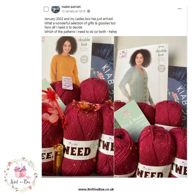 Jan 2022 Ladies Box Knit in a Box
