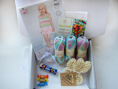 July 2023 Child-Girl Box Knit in a Box