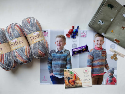 June 2023 Child-Boy Box Knit in a Box