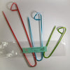 Knit in a Box Set of 3 Aluminum Stitch Holder for Knitting and Crochet Knit in a Box