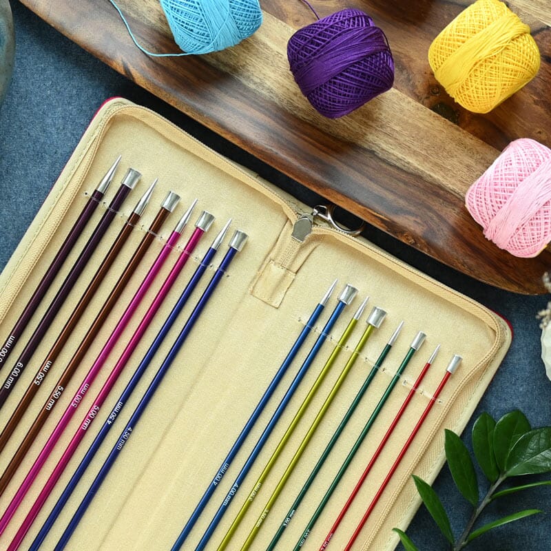 KnitPro  Set agujas de crochet Zing - The Lana Box
