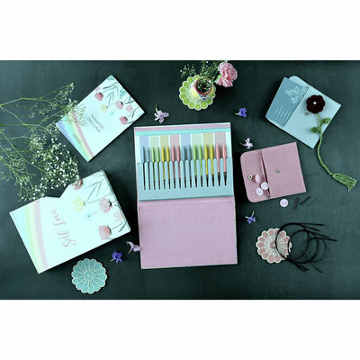 KnitPro Gift Set: Self Love Interchangeable CIRCULAR Needle Knit in a Box