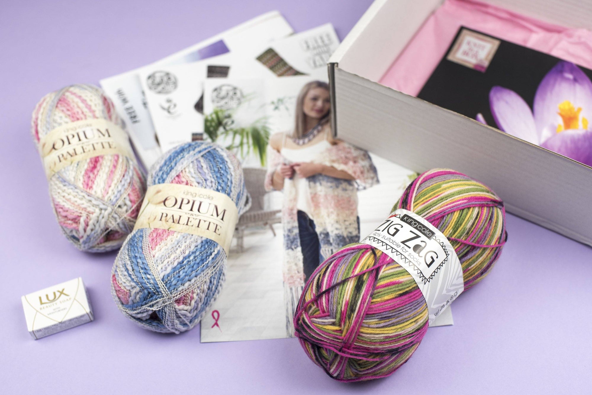 Ladies Knitting Subscription Box KNIT in a BOX
