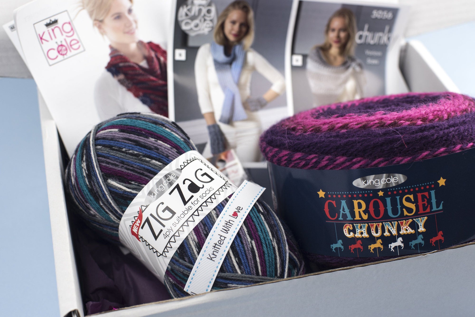 Ladies Knitting Subscription Box KNIT in a BOX