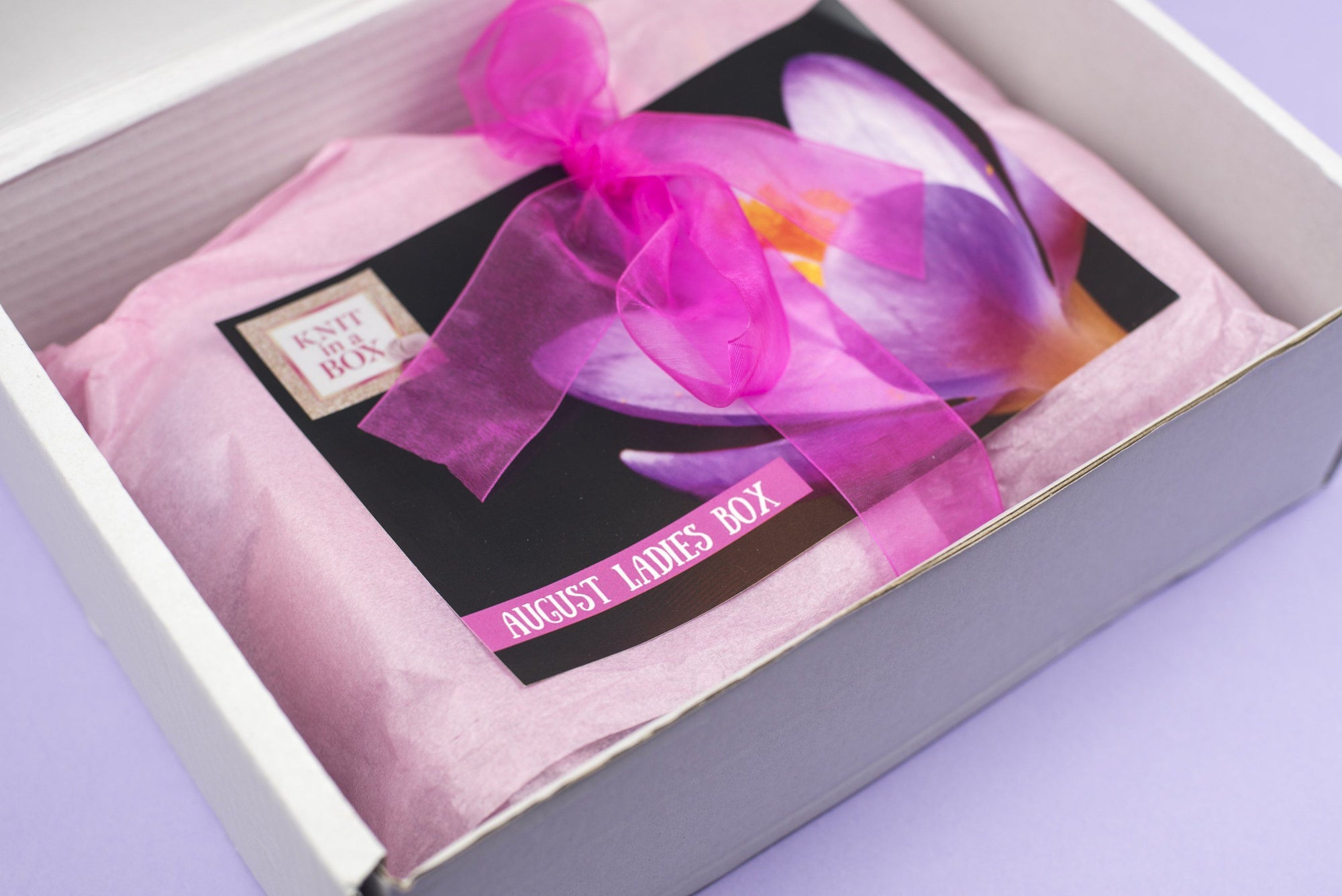 Ladies Knitting Subscription Box KNIT in a BOX