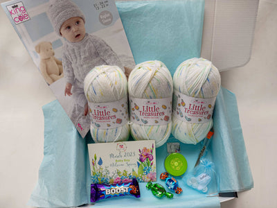 March 2023 Baby-Boy Box Knit in a Box