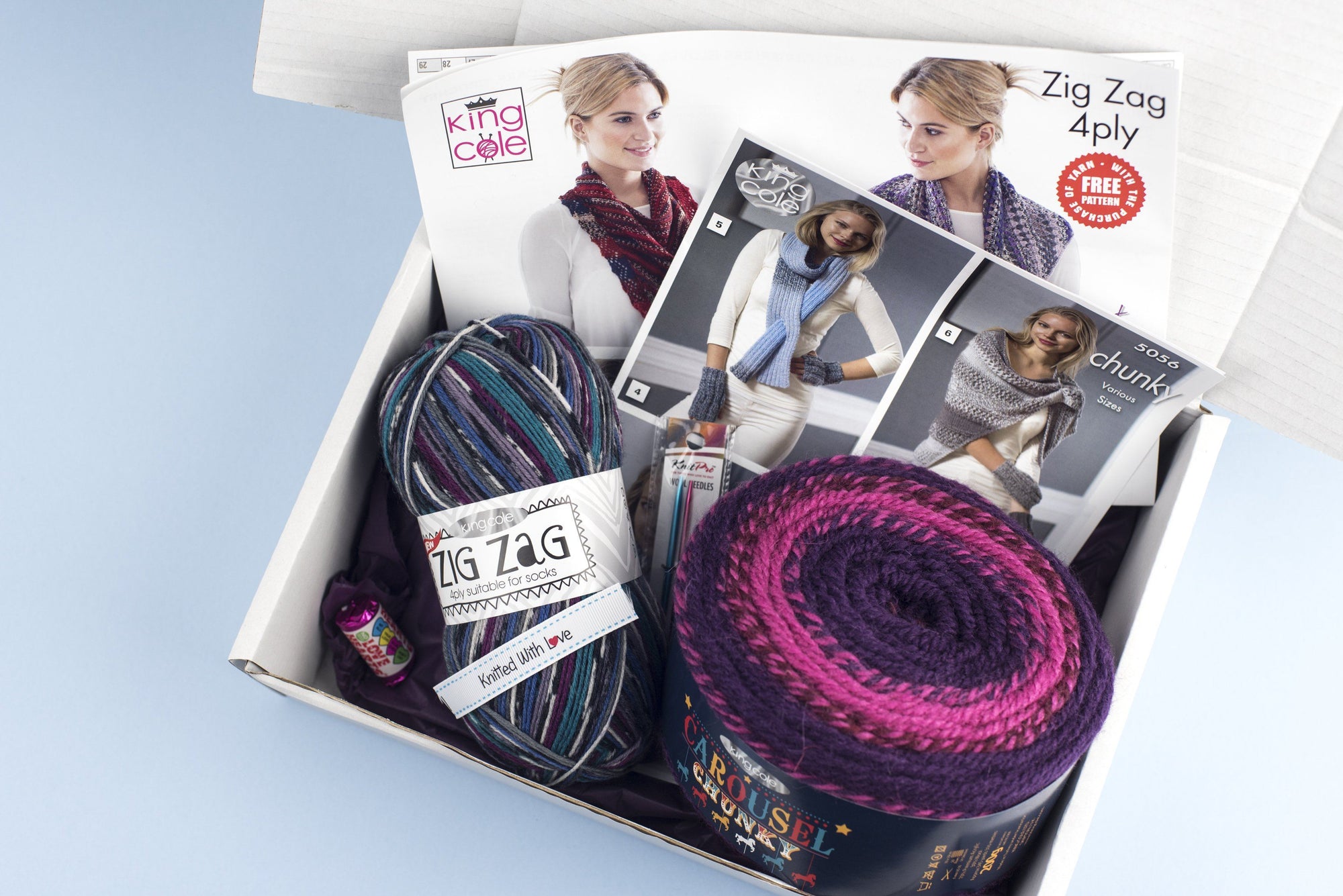 New! Ladies Knitting Subscription Box (Bi-Monthly) KNIT in a BOX