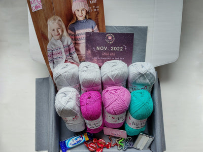 November 2022 Child-Girl Box Knit in a Box