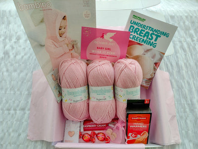 October 2021 Baby-Girl Box Knit in a Box