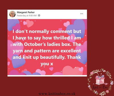 October 2021 Ladies Box Knit in a Box
