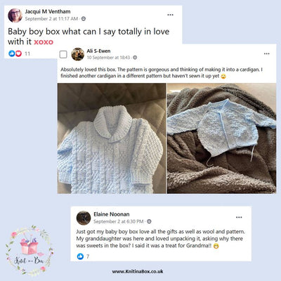 September 2021 Baby-Boy Box Knit in a Box