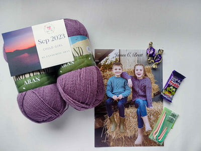 September 2023 Child-Girl Box Knit in a Box