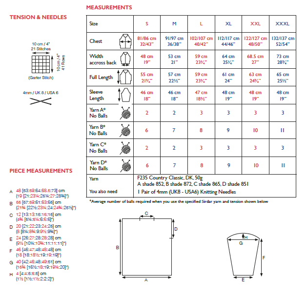 Sirdar 10087 Lady Cardigan in Sirdar Country Classic DK (PDF) Knit in a Box
