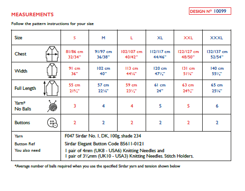 Sirdar 10099 Ladie Vest Top in Sirdar No1 DK Knitting (PDF) Knit in a Box