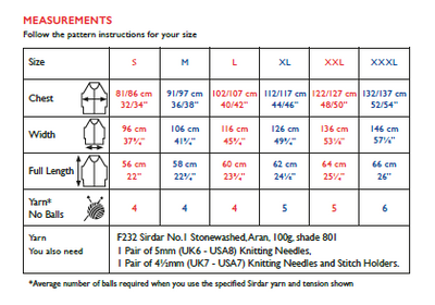 Sirdar 10109 Ladie Vest Top in No1 Stonewashed Aran Knitting (PDF) Knit in a Box