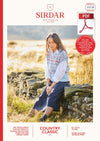 Sirdar 10128 Ladies Fair Isle Top in Country Classic 4 Ply Knitting (PDF) Knit in a Box