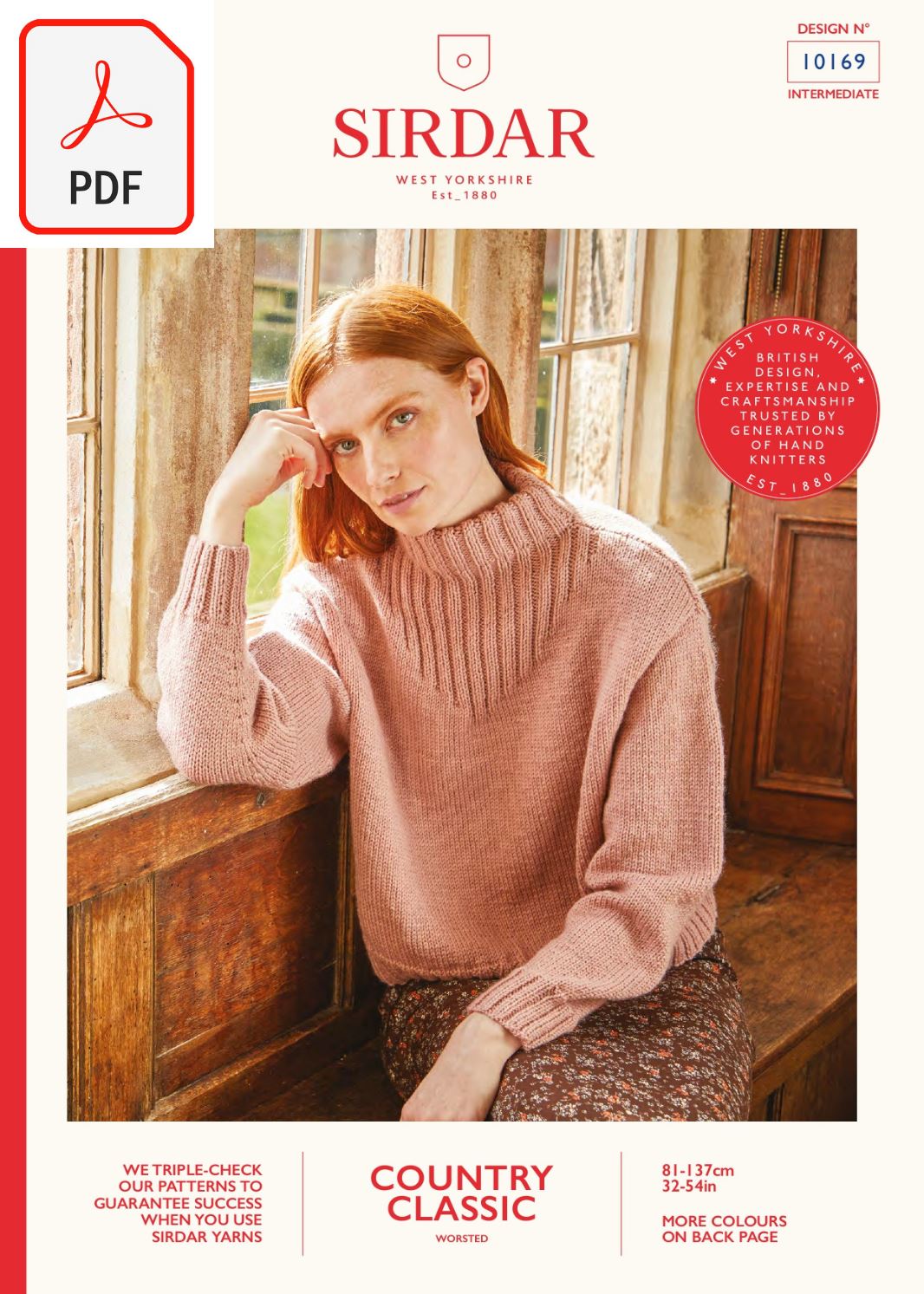 Sirdar 10169 Country Classic Worsted (PDF) - Knit in a Box