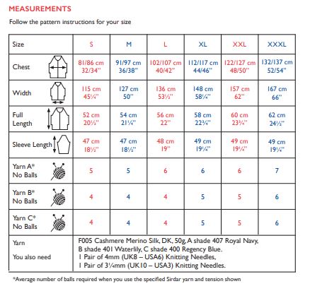 Sirdar 10202 Cashmere Merino Silk DK (PDF) Knit in a Box