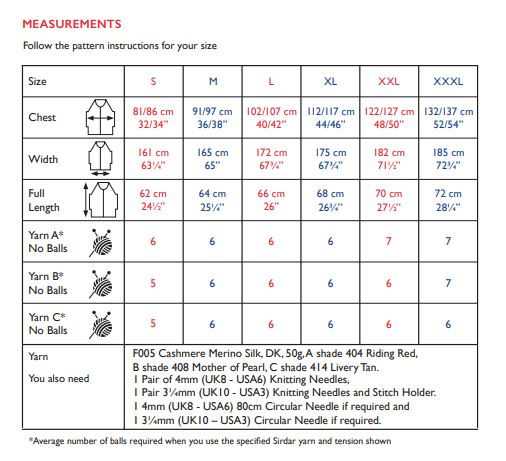 Sirdar 10206 Cashmere Merino Silk DK (PDF) Knit in a Box