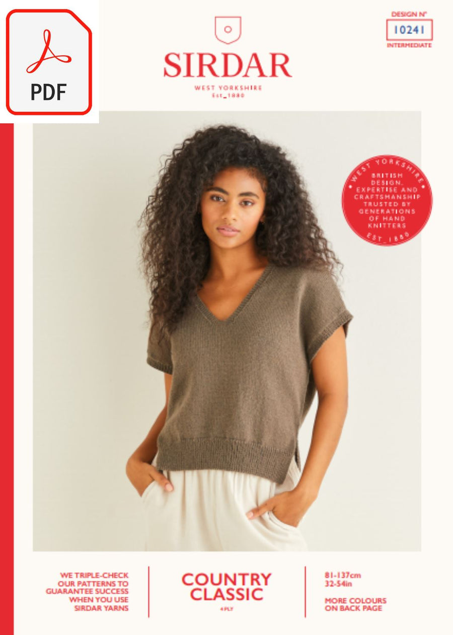 Sirdar 10241 Country Classic 4 Ply (PDF) Knit in a Box 