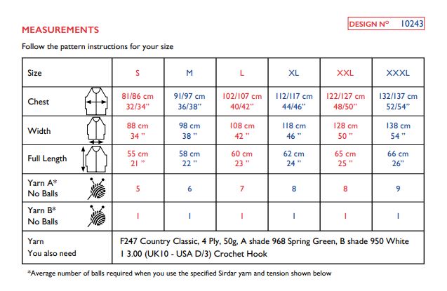 Sirdar 10243 Country Classic 4 Ply (PDF) Knit in a Box