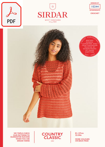 Sirdar 10244 Country Classic 4 Ply (PDF) Knit in a Box
