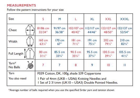 Sirdar 10252 Cotton DK (PDF) Knit in a Box