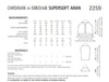 Sirdar 2259 Cardigan in Supersoft Aran (PDF) Knit in a Box