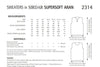 Sirdar 2314 Sweaters in Supersoft Aran (PDF) Knit in a Box