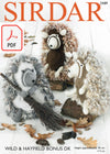 Sirdar 2489 Hedgehog Soft Toy in Wild and Hayfield Bonus DK (PDF) Knit in a Box 