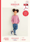 Sirdar 2540 Children Sweater in Snuggly Replay DK Knitting (PDF) Knit in a Box