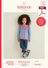Sirdar 2546 Children Cardigan in Snuggly Replay DK Knitting (PDF) Knit in a Box
