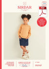 Sirdar 2548 Children Sweater in Snuggly Replay DK Knitting (PDF) Knit in a Box