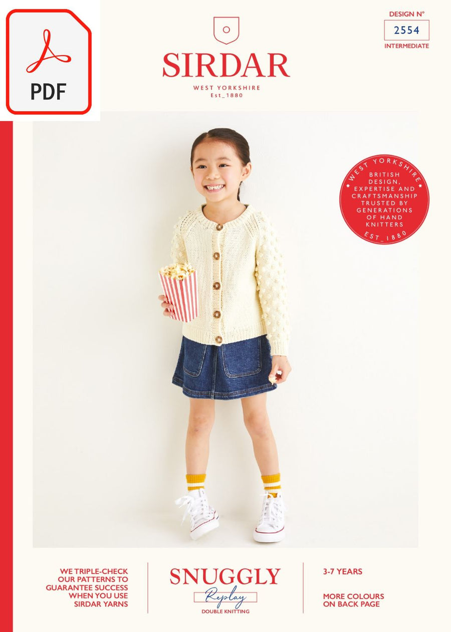 Sirdar 2554 Snuggly Replay DK (PDF) Knit in a Box 