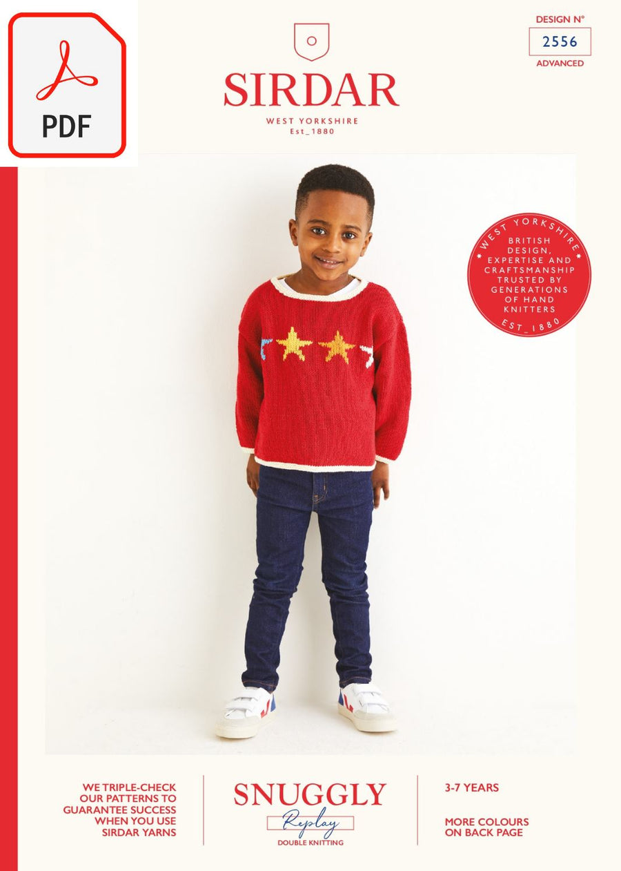 Sirdar 2556 Snuggly Replay DK (PDF) Knit in a Box 