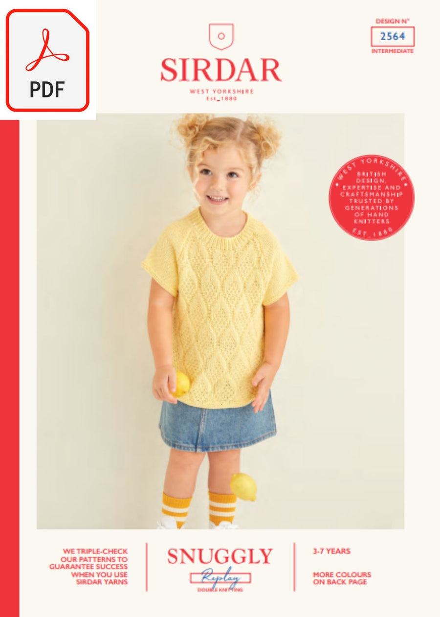 Sirdar 2564 Snuggly Replay DK (PDF) Knit in a Box 