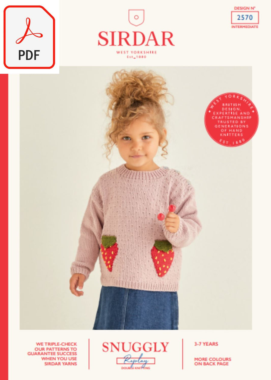 Sirdar 2570 Snuggly Replay DK (PDF) Knit in a Box 