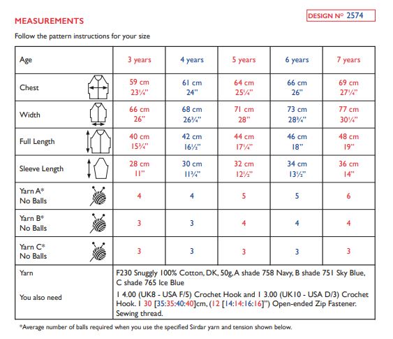 Sirdar 2574 Snuggly 100% Cotton DK (PDF) Knit in a Box