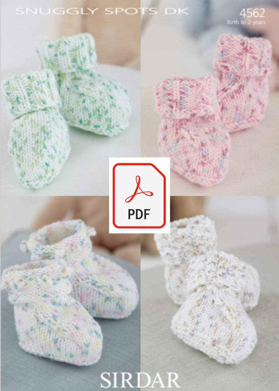 Sirdar 4562 Bootes in Snuggly Spots DK (PDF) Knit in a Box 